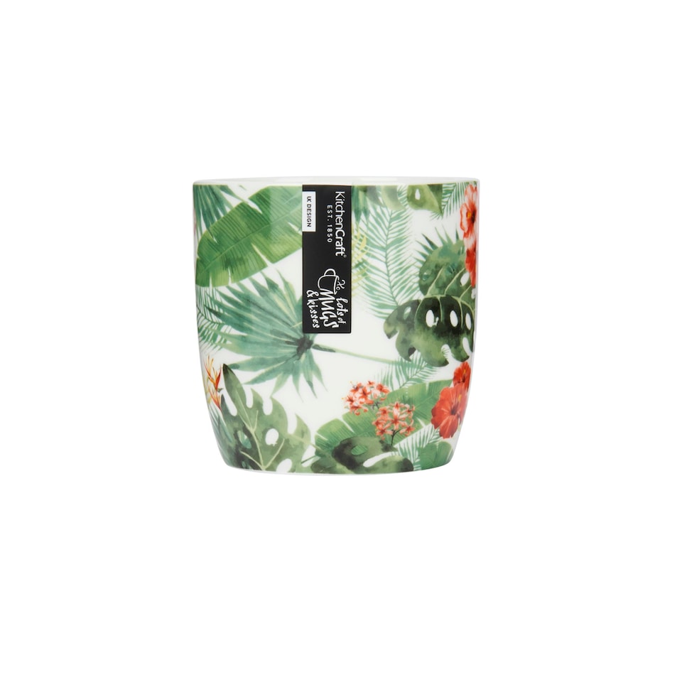 image 1 of KitchenCraft China Palm Leaf Mug | Multi | 1