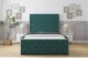 image 1 of Sloomy Vienna Emerald Plush Special Bed Frame. With 50" Upholstered Headboard 4'6 Double