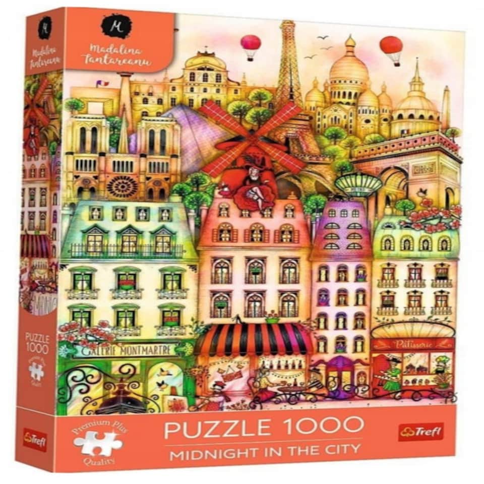 Trefl Midnight In Paris 1000 Piece Puzzle