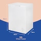 image 2 of Russell Hobbs RH142CF0E1W Chest Freezer 143L Freestanding White 5 Year Guarantee