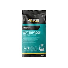 Everbuild Sika Jetcem Waterproofing Rapid Set Cement (single 3kg Pack) - Grey - 3kg