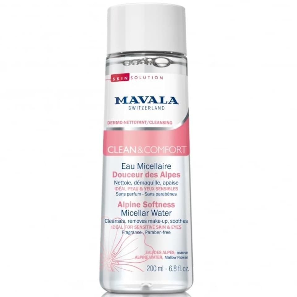 Mavala Alpine Softness Micellar Water 200ml N/A