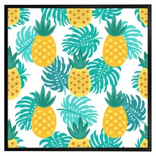 Pineapples (Picutre Frame) Black | S