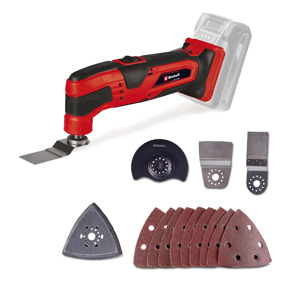 image 1 of Einhell Cordless Multi Tool 18V TC-MG 18 Li PXC - Body Only