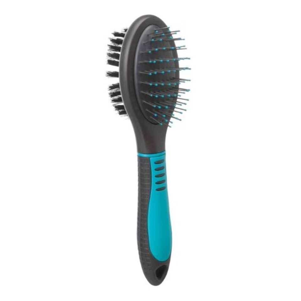 Trixie Double Sided Dog Grooming Brush - 5 x 19 cm