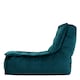 image 5 of Dolce Lounger Bean Bag Teal Green Velvet Bean Bag Chair | Green | Teal Green | XL | 1