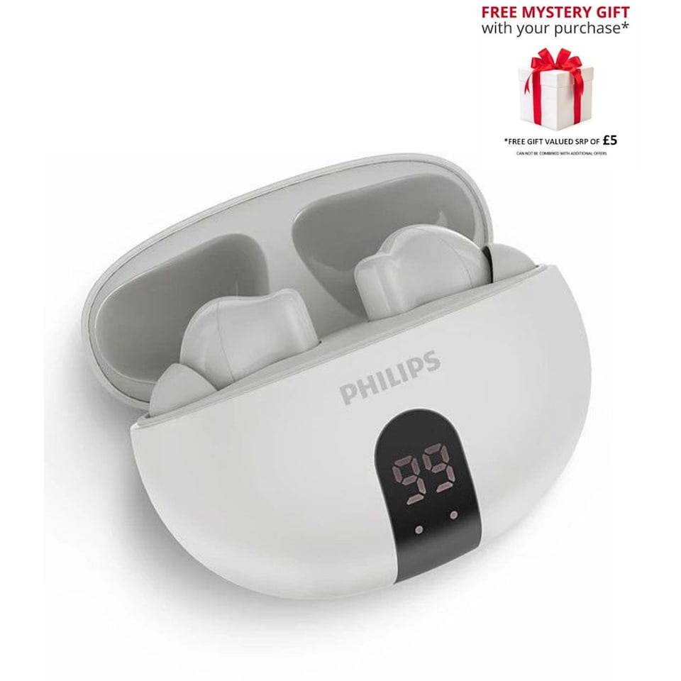 image 1 of Philips TAT2520 TAT2520 True Wireless In-ear Headphones White