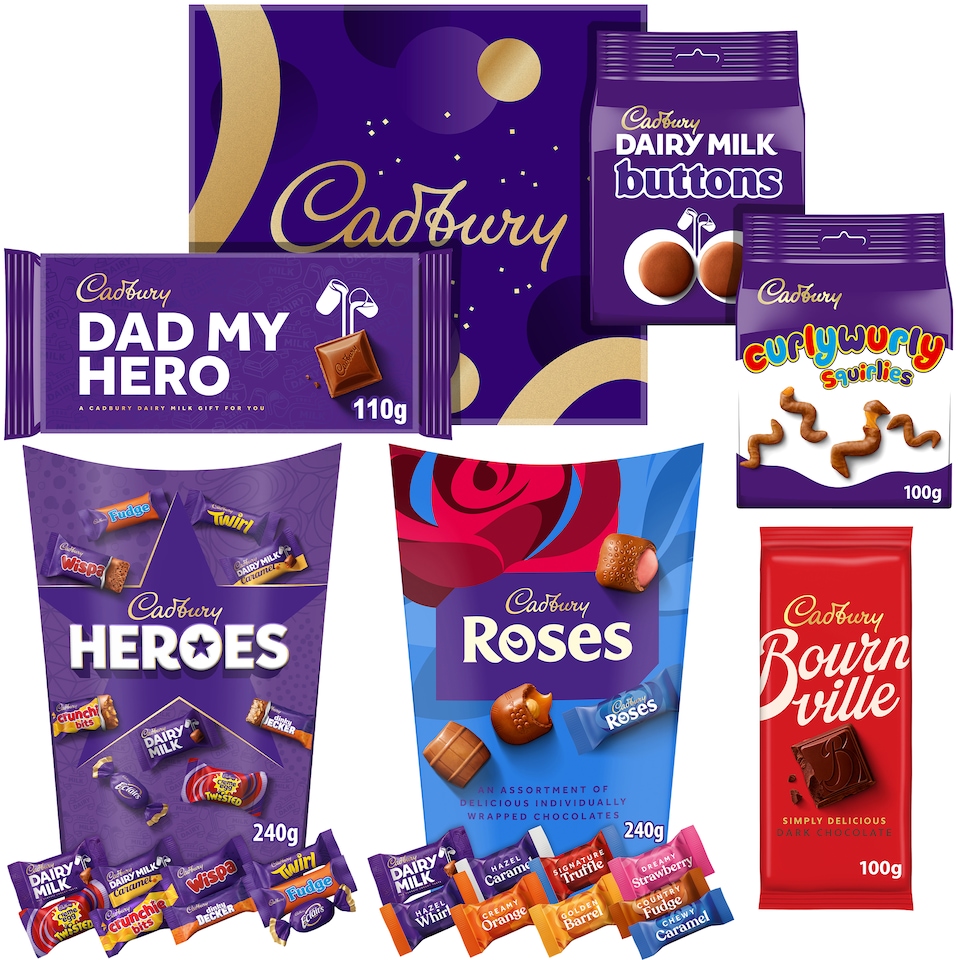 image 1 of Cadbury "Dad's" Large Chocolate Gift Box