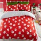image 4 of Bedlam Santa Please Stop Here Duvet Cover Set Grey