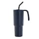 image 1 of XD Collection Graphic 360 Recycled Stainless Steel 900ml Tumbler - Navy - One Size