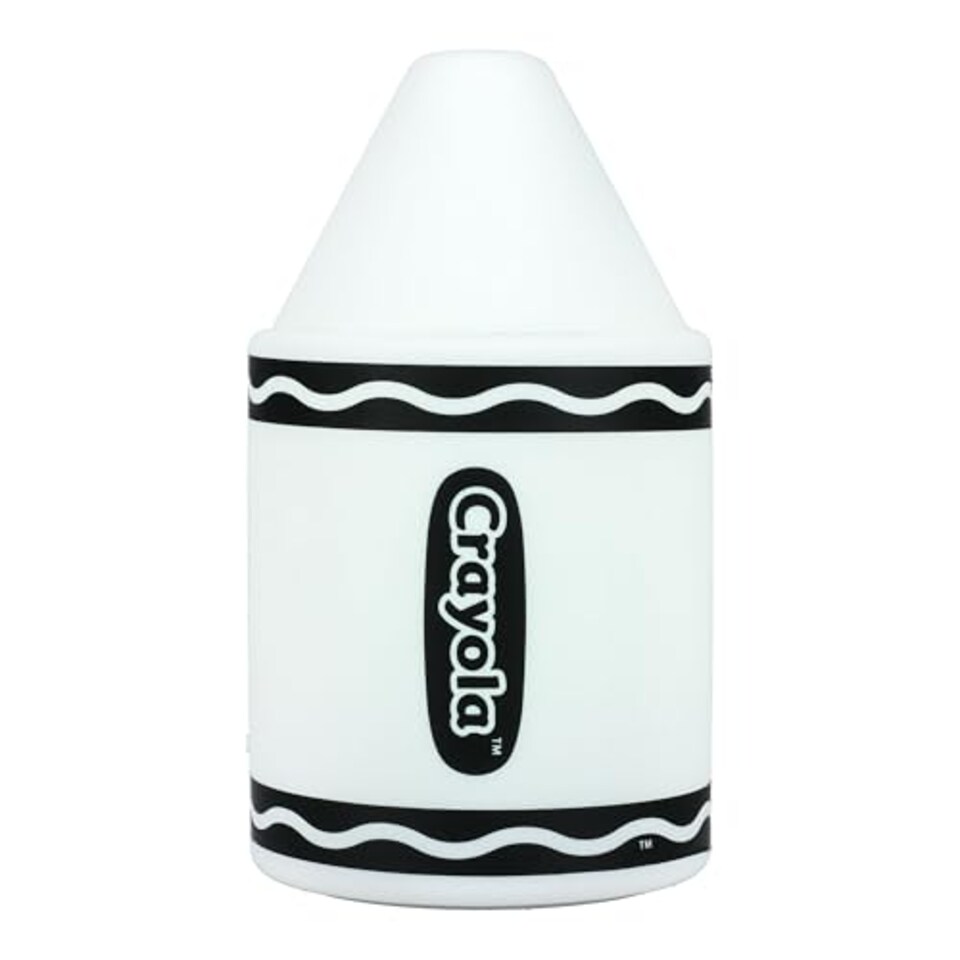 image 1 of Crayola Silicone Rechargeable Night Light, Multicolour Crayon Lamp for Kids, Bedside, Nursery & Classroom  Paladone