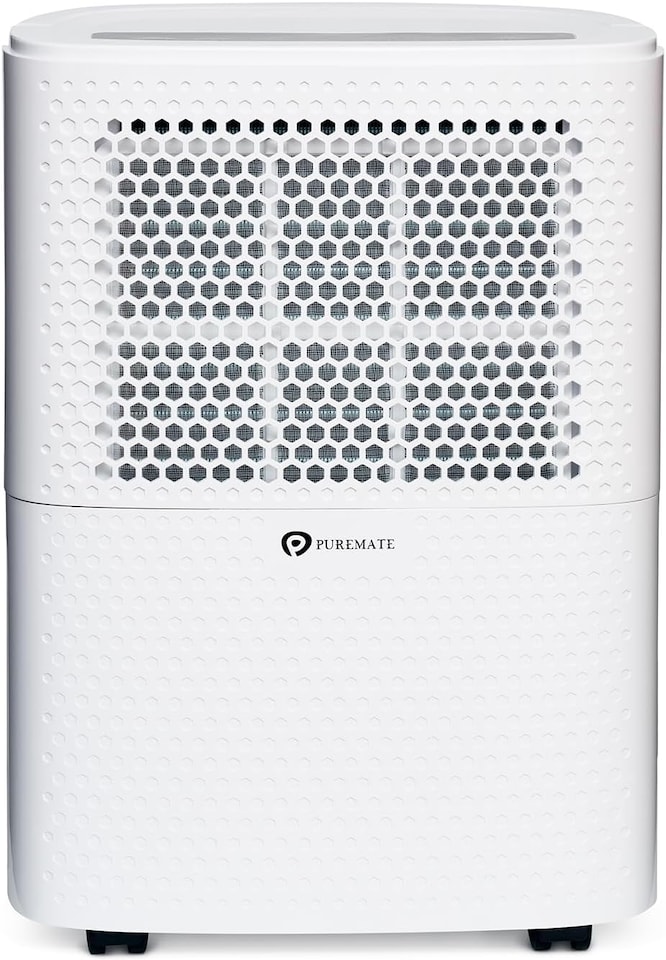 image 1 of 12 Litre Dehumidifier with Air Purifier and Continuous Drainage Hose