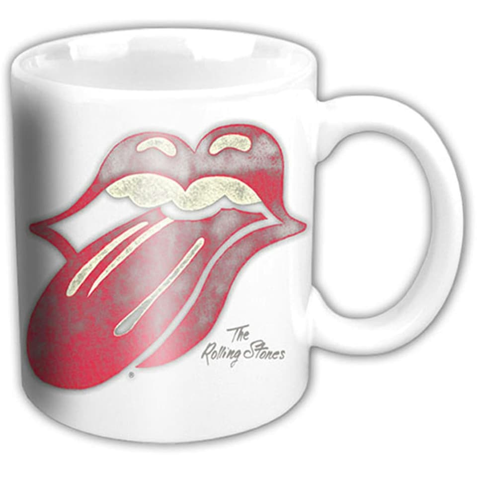 image 1 of The Rolling Stones Boxed Premium Mug: Vintage Tongue Logo - RSMUG15 N/A