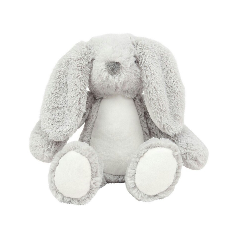 Mumble Printme Mini Plush Toy - Bunny Grey - One Size