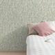 image 2 of Grandeco Maison Floral Trail Vinyl Textured Wallpaper - Sage Green - 10m x 53cm | Green