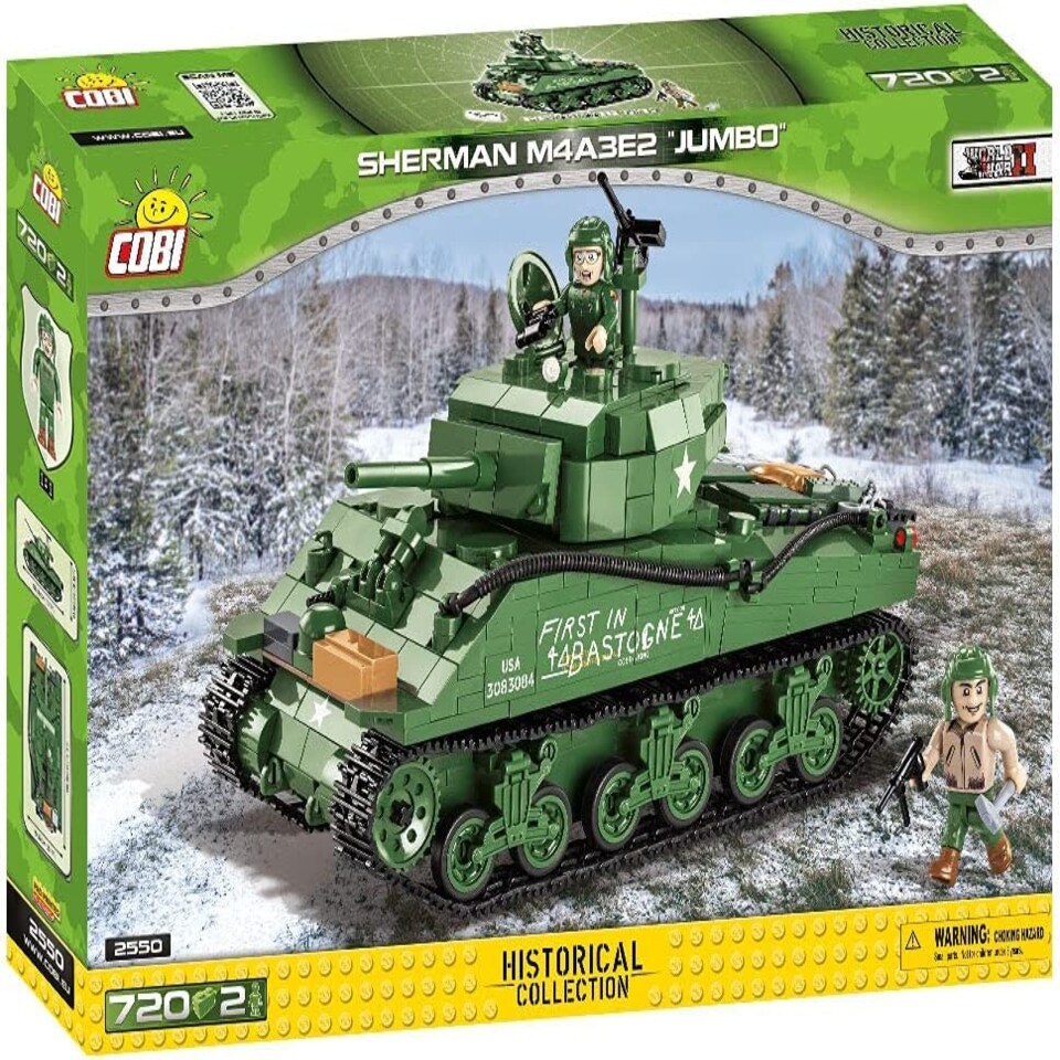 image 1 of COBI - World War II - SHERMAN M4A3E2 (720 Pieces)