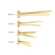 image 5 of Pack of 100 Paper Fasteners 19mm - Butterfly Clips