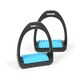 image 5 of Shires Compositi Reflex Stirrups Blue | One Size