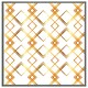image 4 of Geometric golden pattern (Picture Frame) White | L