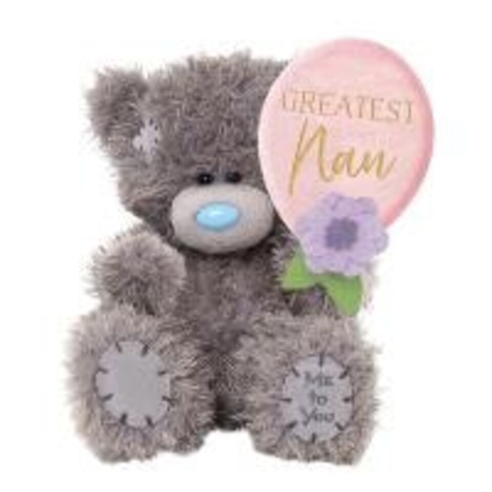 image 1 of Me to You Bear 7" Greatest Nan Balloon