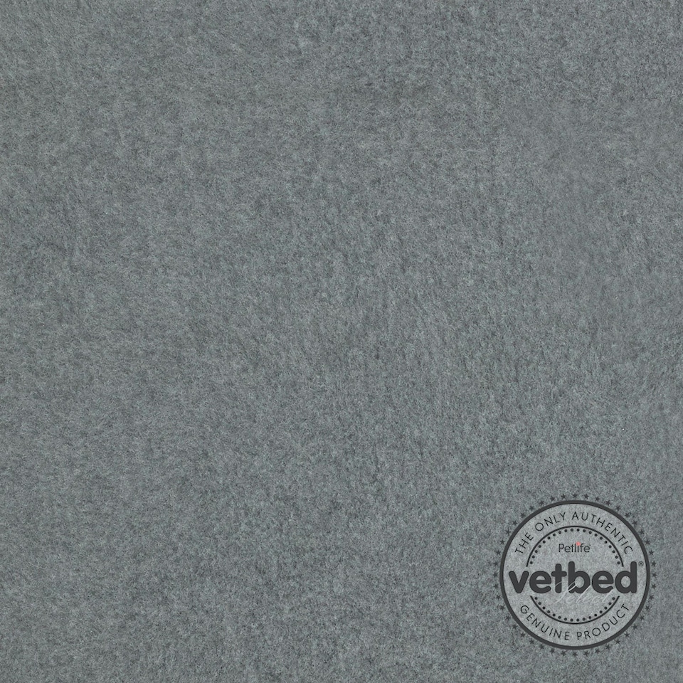 image 1 of Petlife Vetbed Select (Non Slip) Soft Grey - Medium (100x75cm)