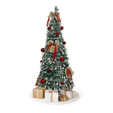 Home Republic Decorated Christmas Tree with Bows & Ribbons