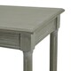 image 2 of The Serene Rattan Collection Side Table - Wood - L40 x W60 x H60 cm - Grey Grey