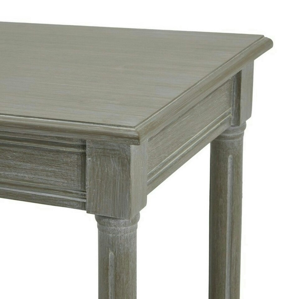 image 1 of The Serene Rattan Collection Side Table - Wood - L40 x W60 x H60 cm - Grey Grey
