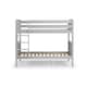 image 3 of Classic Dove Grey Bunk Bed 2 x 3ft (90cm)