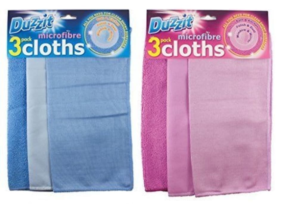 image 1 of Duzzit Cloth Microfibre 3 Pack (331450)