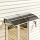 image 7 of Outsunny Door Canopy Awning Outdoor Window Rain Shelter for Door 196 x 75cm | Black | Black | 1