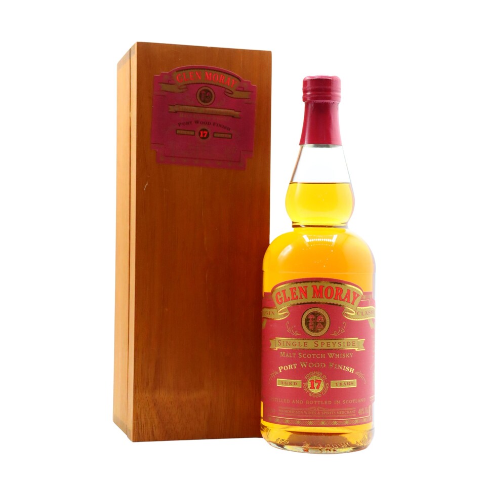 Glen Moray - Port Wood Finish 17 year old Whisky
