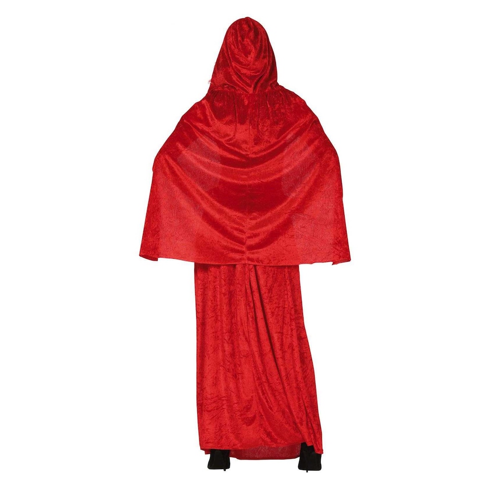 image 1 of Fiestas Guirca Womens/Ladies Little Red Riding Hood Costume | Red | Red/White | L | 1