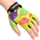 image 1 of Meteor Kids Bike Gloves – Breathable, Non-Slip, Padded for Comfort & Safety Yellow | Dino | JR M