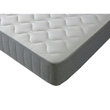 Castle Essential Sprung Mattress - 8-Inch Deep, Soft Feel | Grey | Small Single