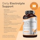 image 2 of Nutravita Electrolyte Complex with Added Magnesium, Potassium & Calcium - Muscle Function and Electrolyte Balance - Made in The UK - 240 Vegan Tablets