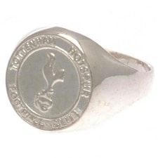 Tottenham Hotspur FC Sterling Silver Ring - Silver - Medium