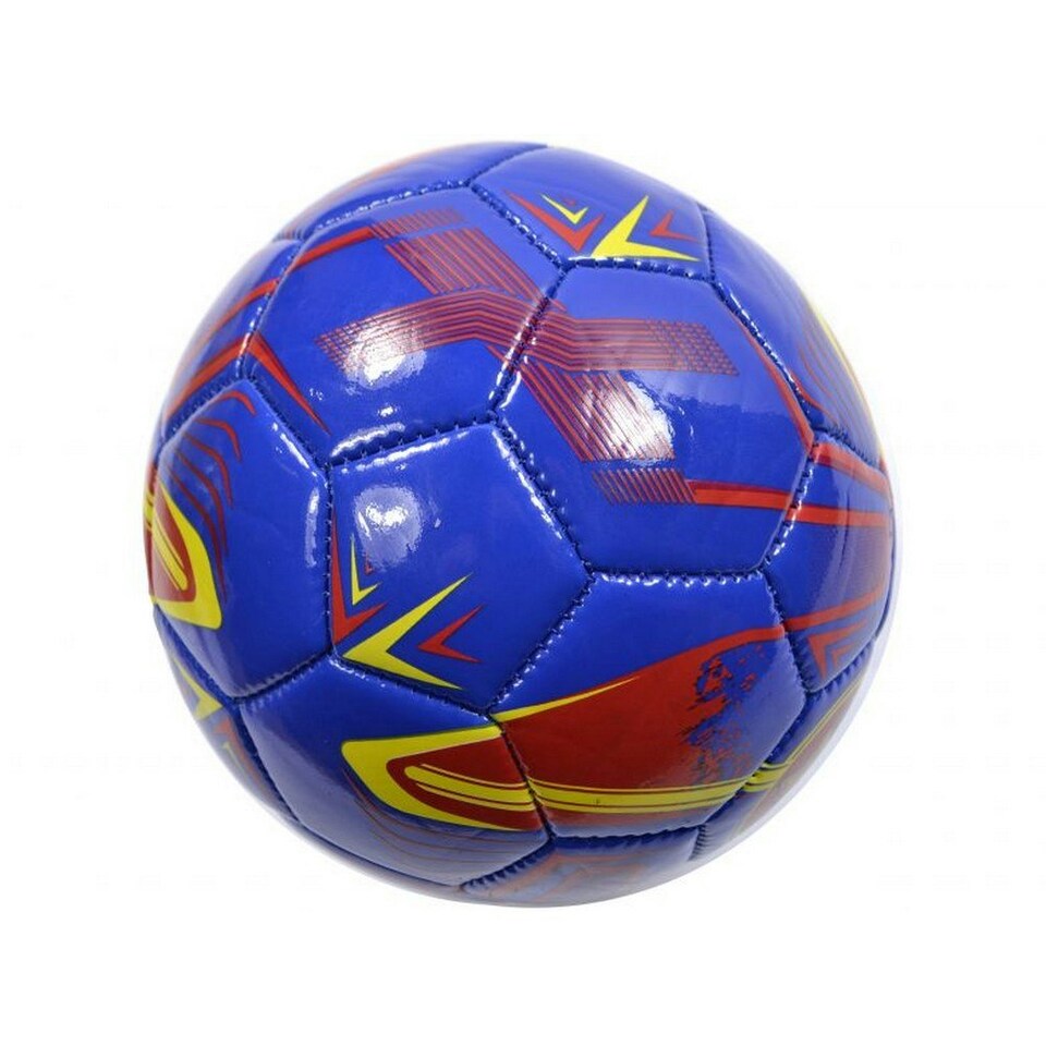 image 1 of Barcelona FC Turbine Crest Mini Football - Blue/Granite/Yellow - 1