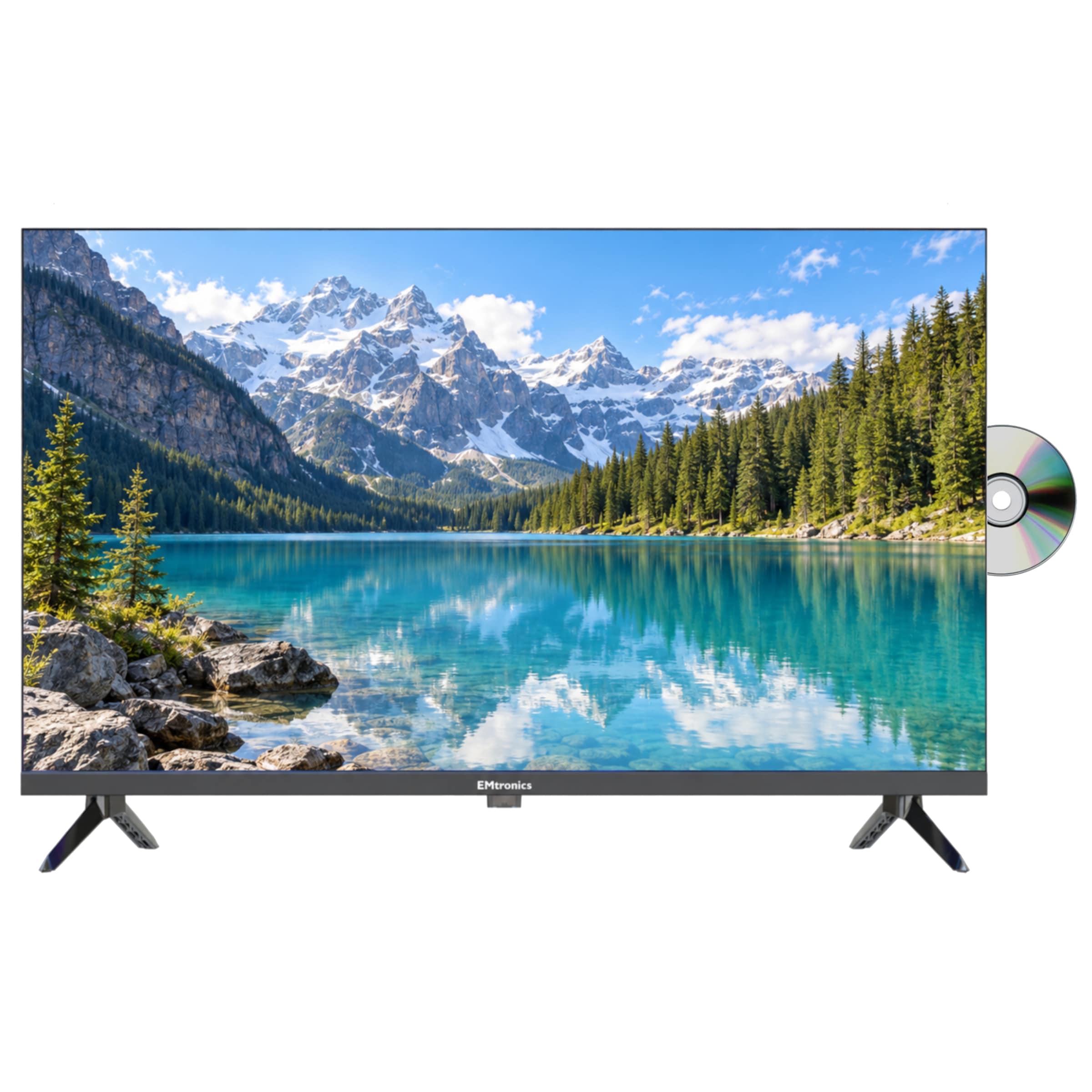 EMtronics 40 Inch Full HD 1080p LED TV - EM40HDRADVD