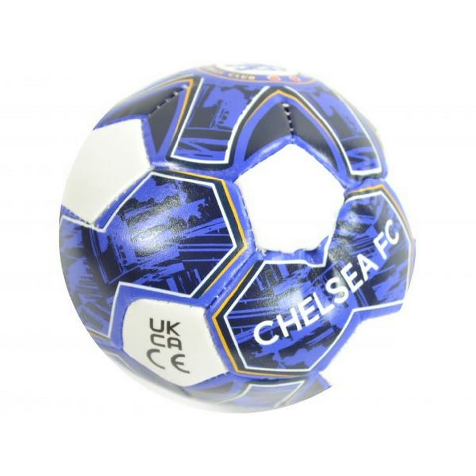 image 1 of Chelsea FC Special Edition Signature Mini Football - Blue/White - Size 1