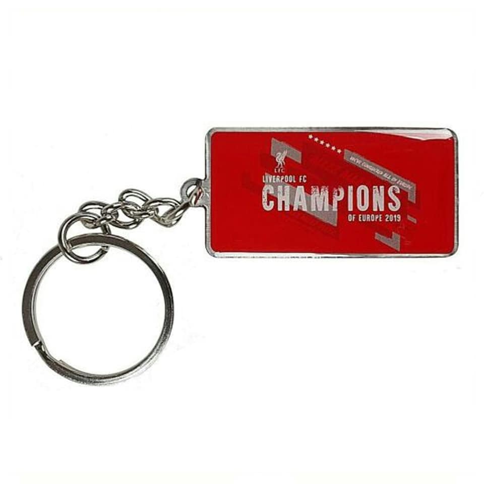 image 1 of Liverpool FC Champions Of Europe Keyring - Red - One Size (UTTA4452)