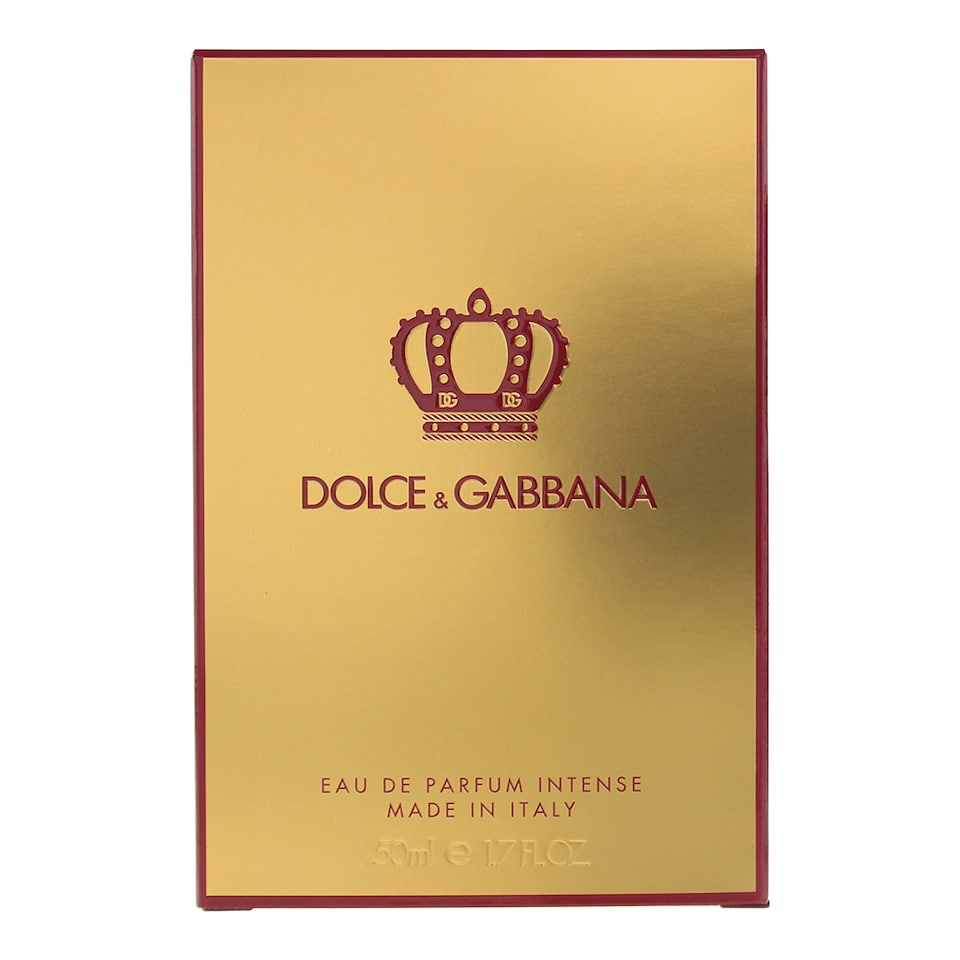 image 1 of Dolce & Gabbana Q Eau de Parfum Intense 50ml Spray for Her | Gold | Multi | 50ml