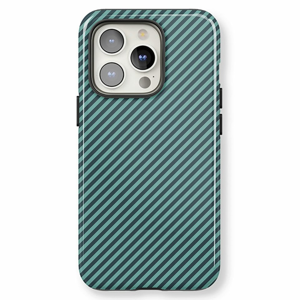 image 1 of Green Stripe Phone Case | Green | iPhone 16 Plus
Tough | iPhone 16 Plus
Tough