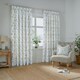 image 1 of Wylder Meadow Room Darkening 100% Cotton White/Cornflower Pencil Pleat Curtains 168 x 137cm White | Cornflower White