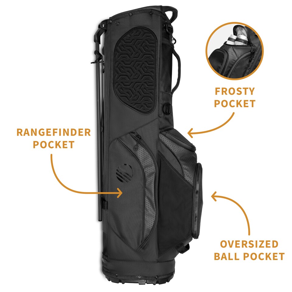 image 1 of Ryder Golf Bag - Matte Black