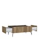 image 5 of Kendall Coffee table with 2 Drawers Oak and Black