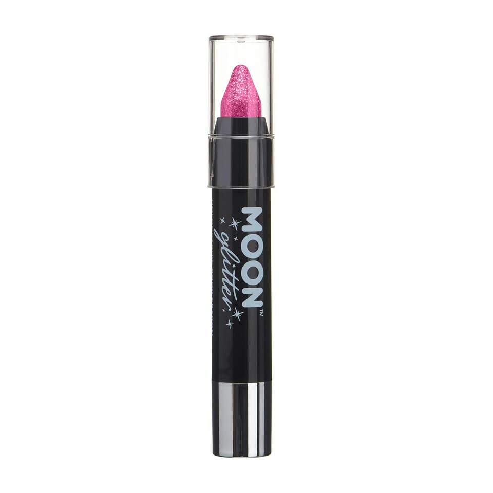 image 1 of Moon Glitter Iridescent Body Crayons (Pack of 6) - Pink/Yellow/Orange/Blue/Green/Purple - One Size