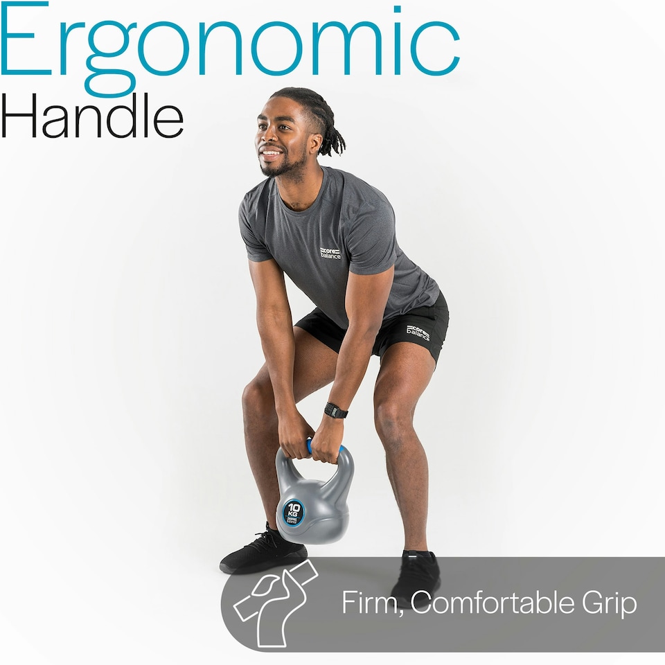 image 1 of Vinyl Kettlebell (10kg)