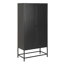 Newcastle 2 Door Cabinet in Matt Black