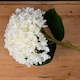 image 3 of Oversized Hydrangea Artificial Flower - Fabric/Plastic - L25 x W25 x H73 cm - White